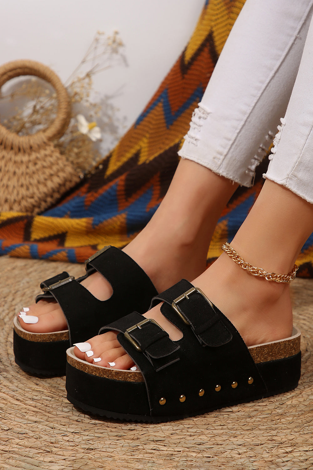 Everyday Luxe Buckle Sandals
