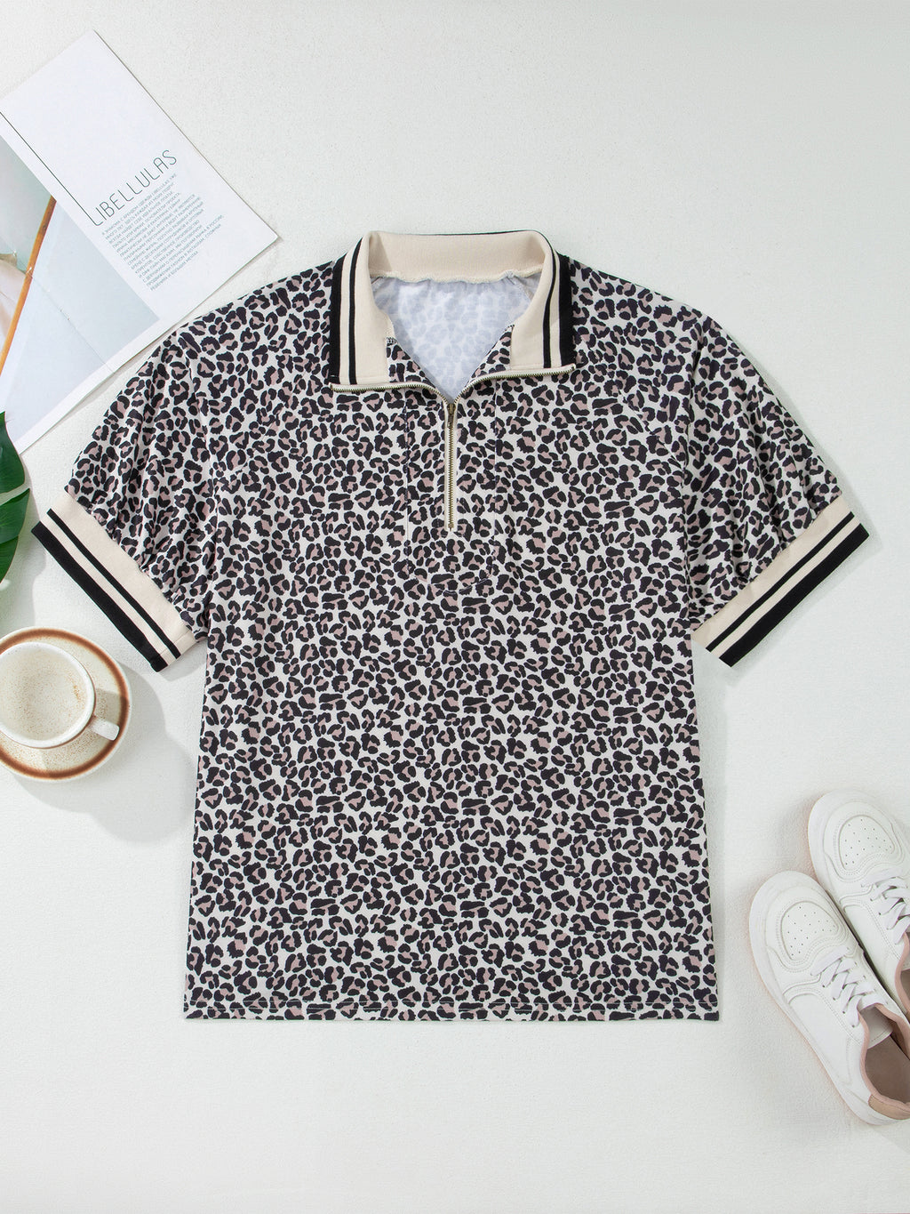 Wild Luxe Leopard Blouse