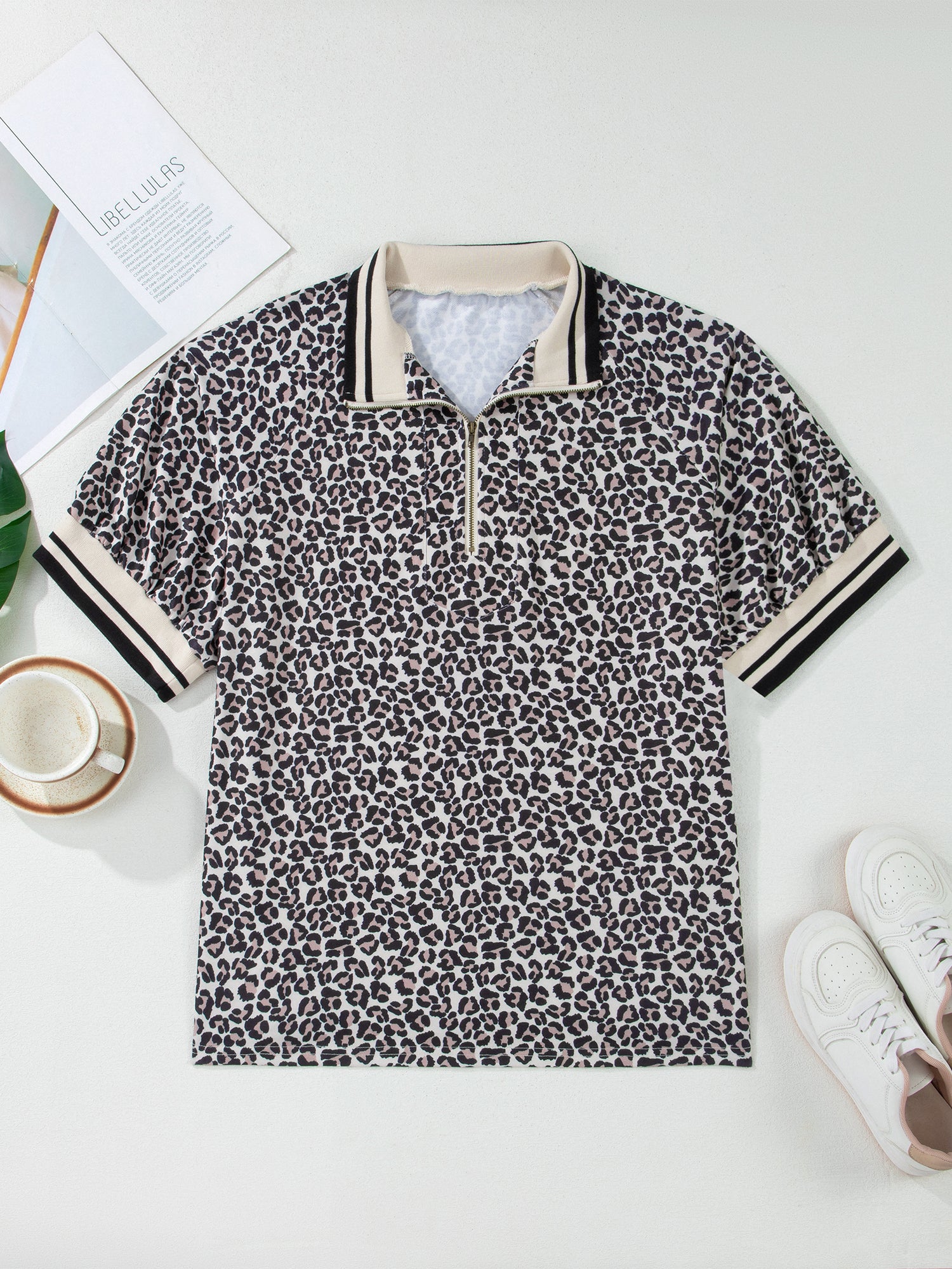 Wild Luxe Leopard Blouse
