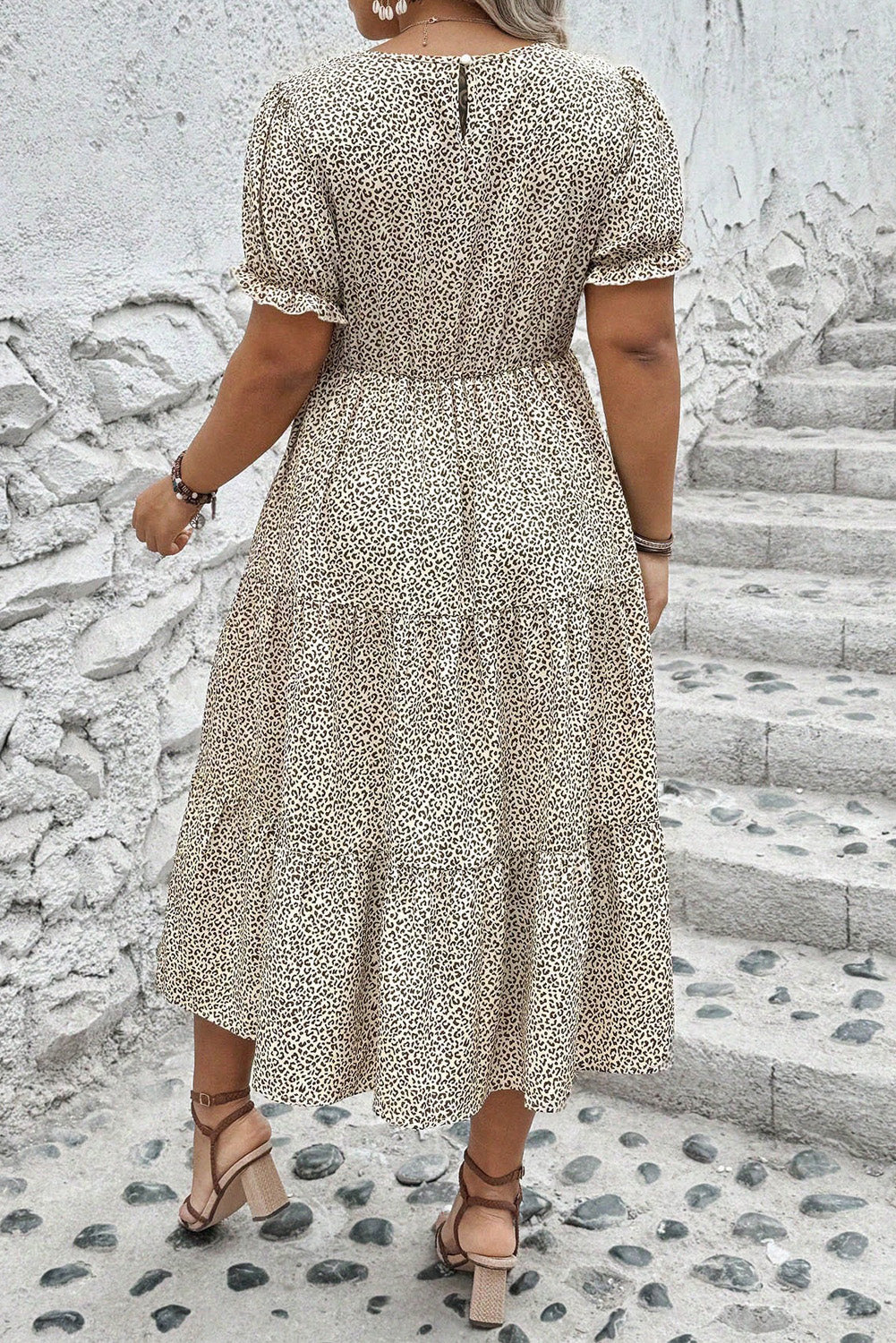 Soft Leopard Dress