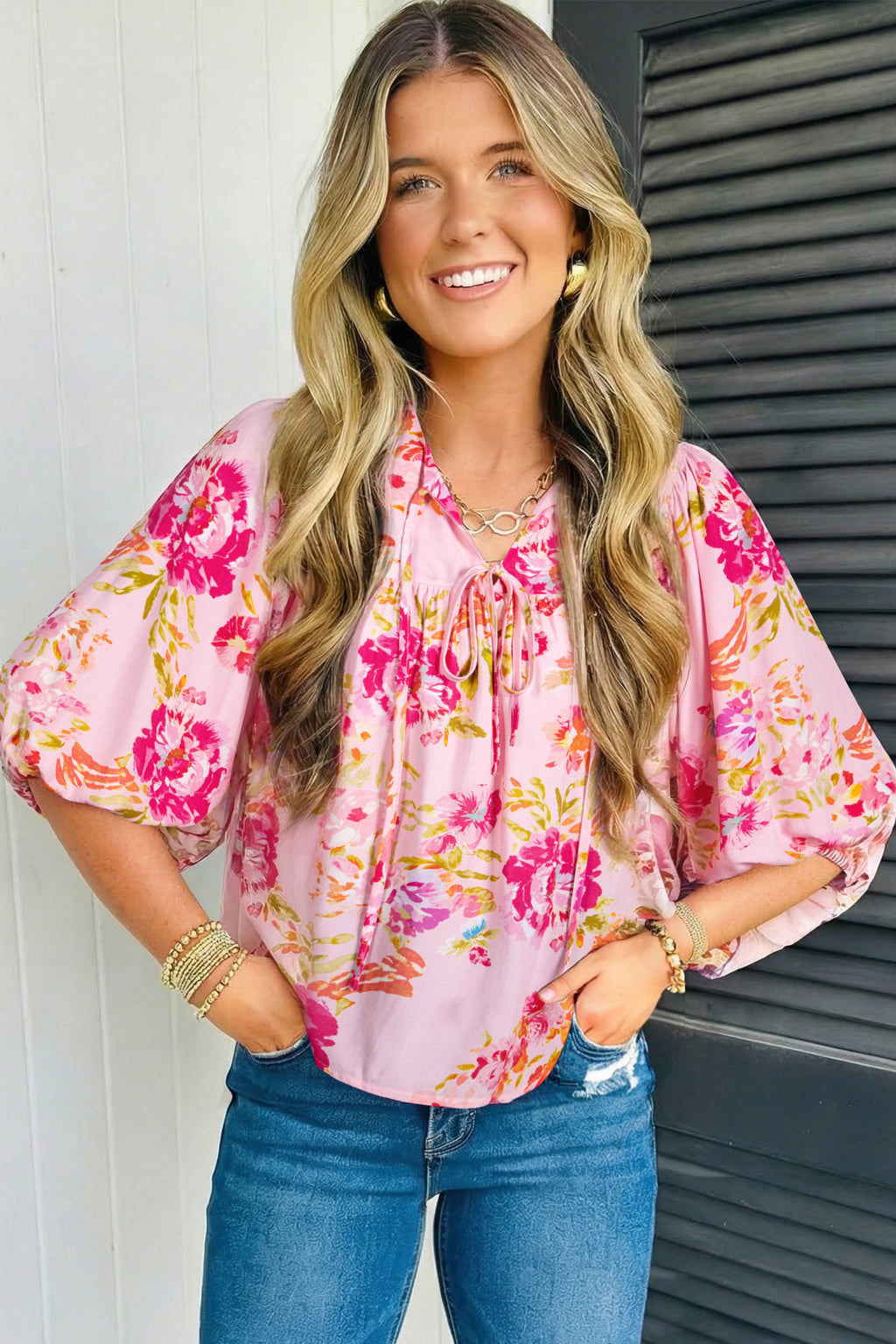 Blushing Garden Blouse