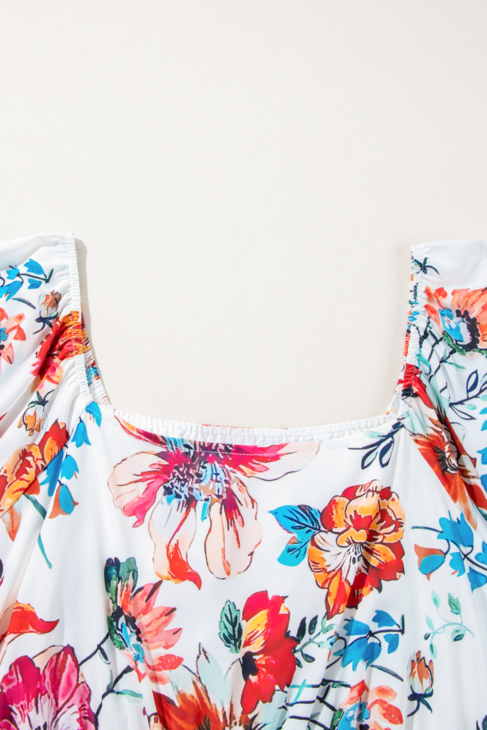Girly Floral Midi Dress