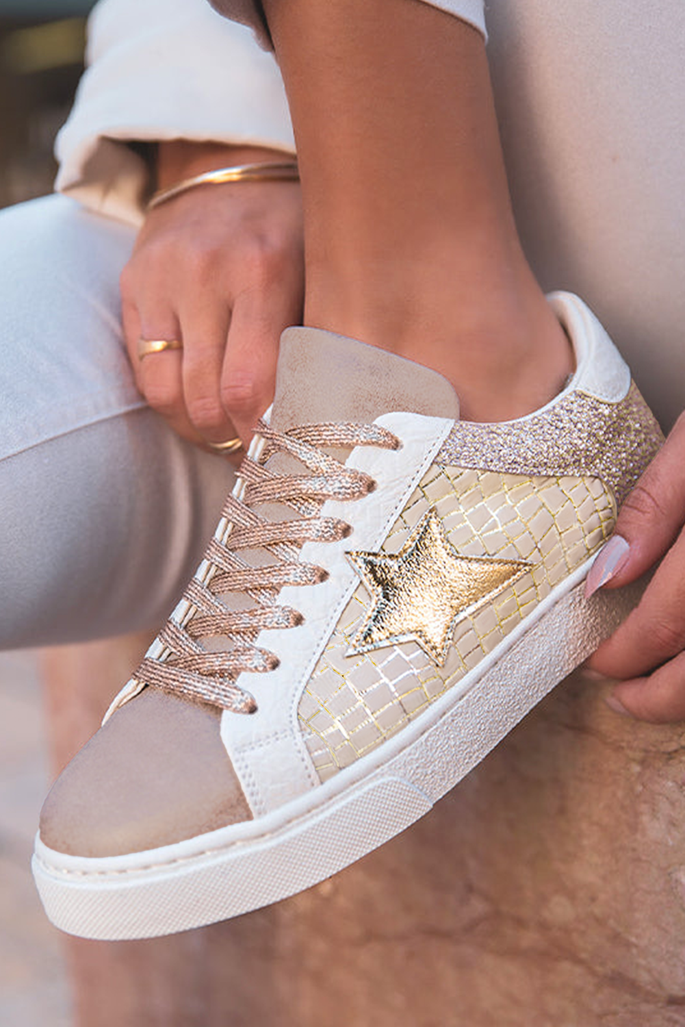 Southern Glam Star Sneakers