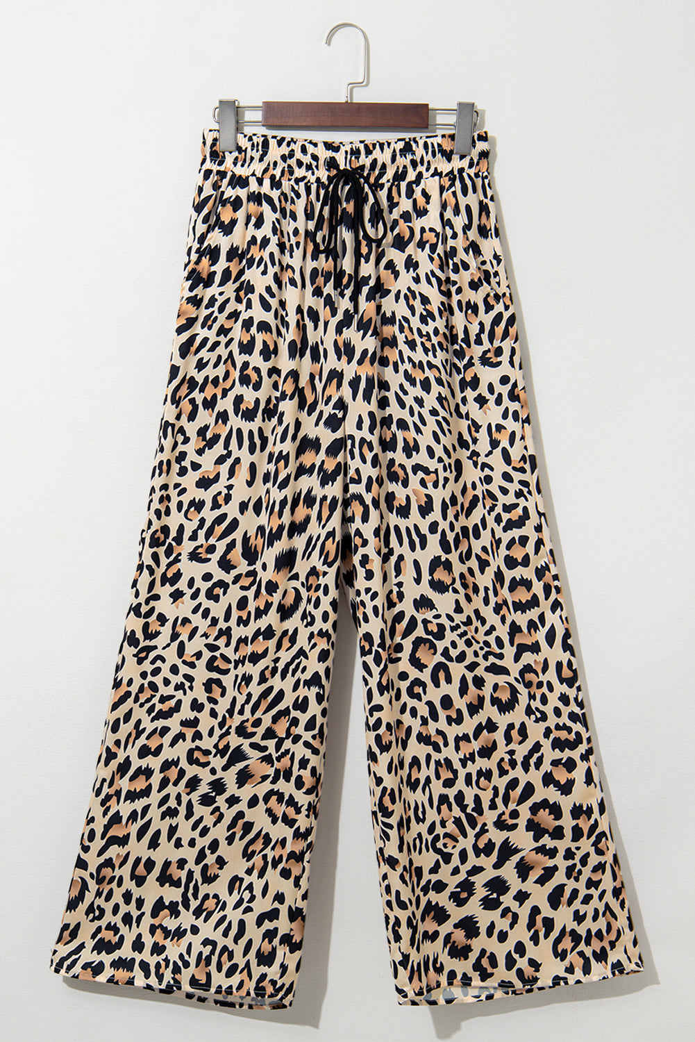 Leopard Wide Leg Pants