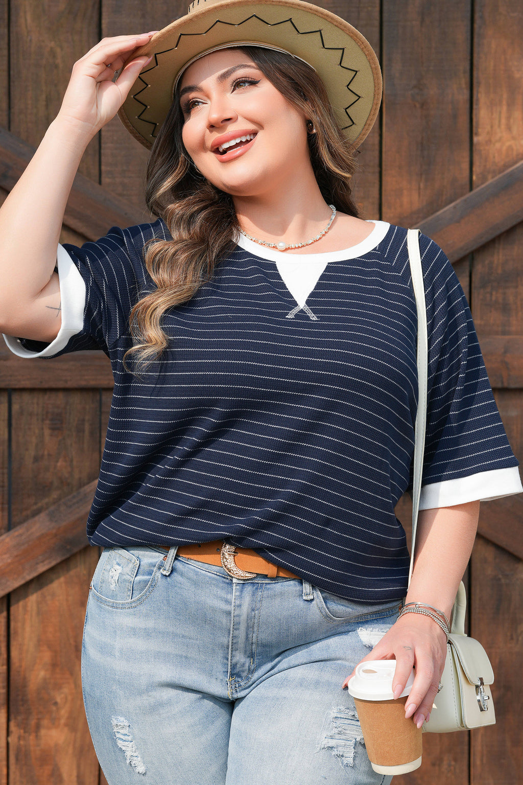 Sailing Navy Stripe Shirt