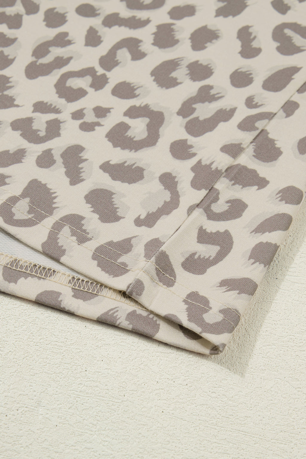 Leopard Printed 2pcs Short Set