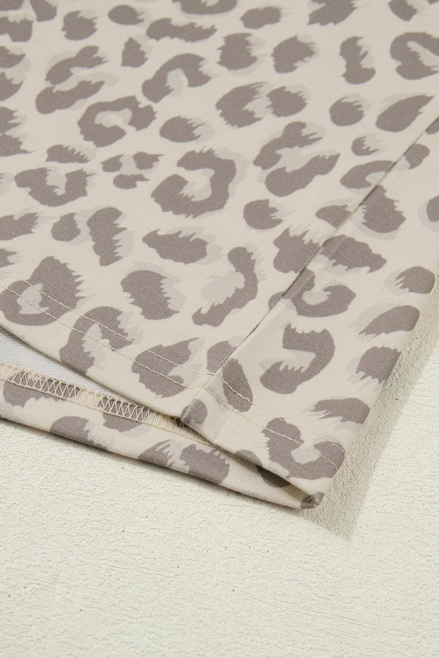 Leopard Printed 2pcs Short Set