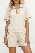 Sunset Stripe Lounge Set