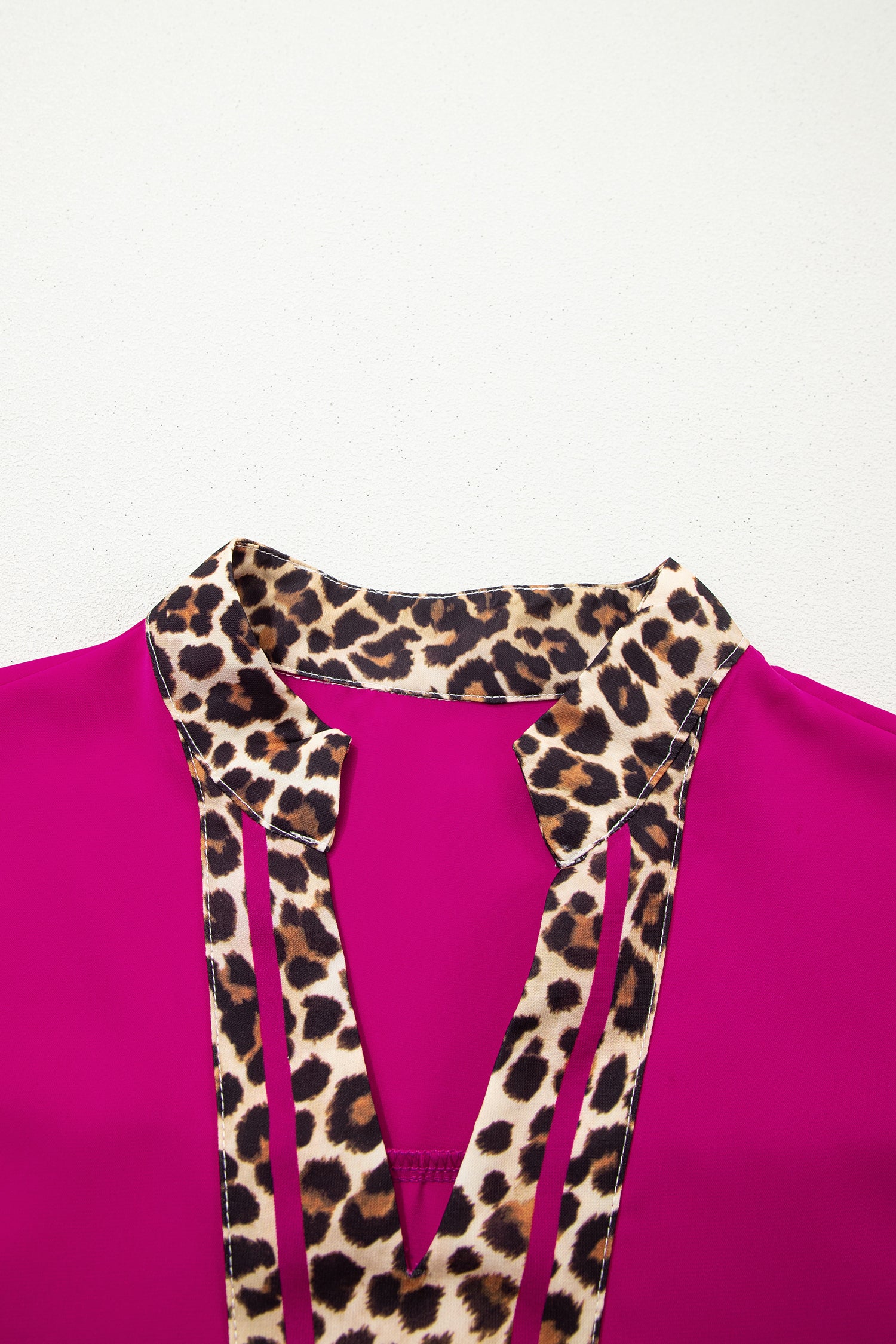 Violet Leopard Blouse
