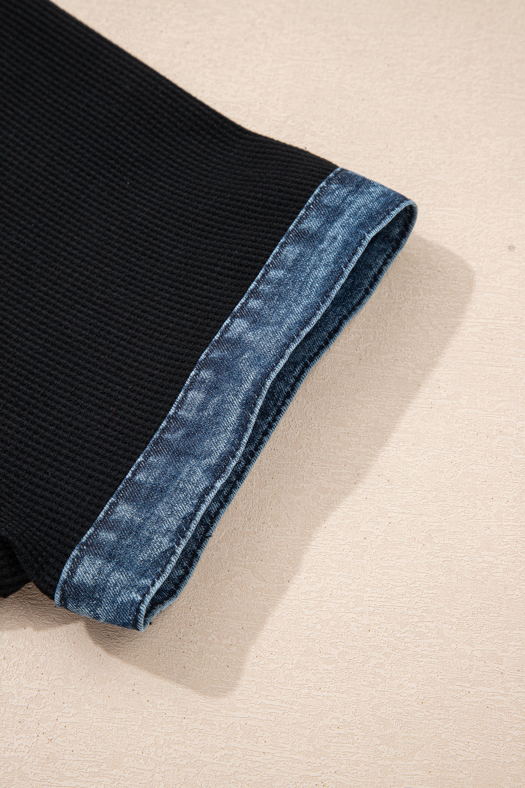 Midnight Denim Trim Polo Tee