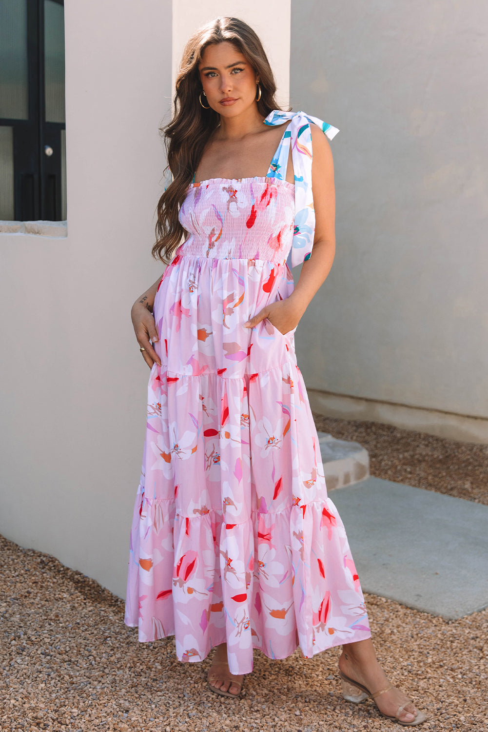 Petal Dreams Maxi Dress