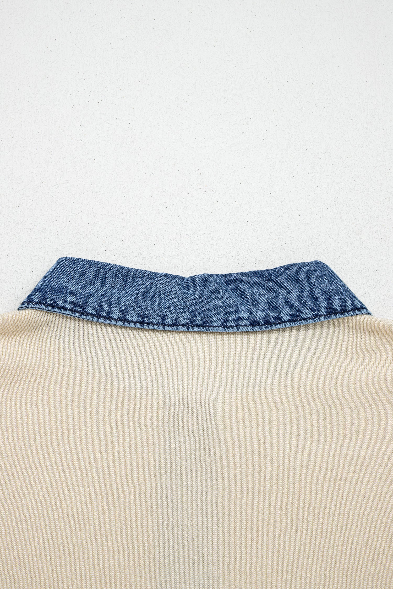 Elegant Short Sleeve Knit Sweater