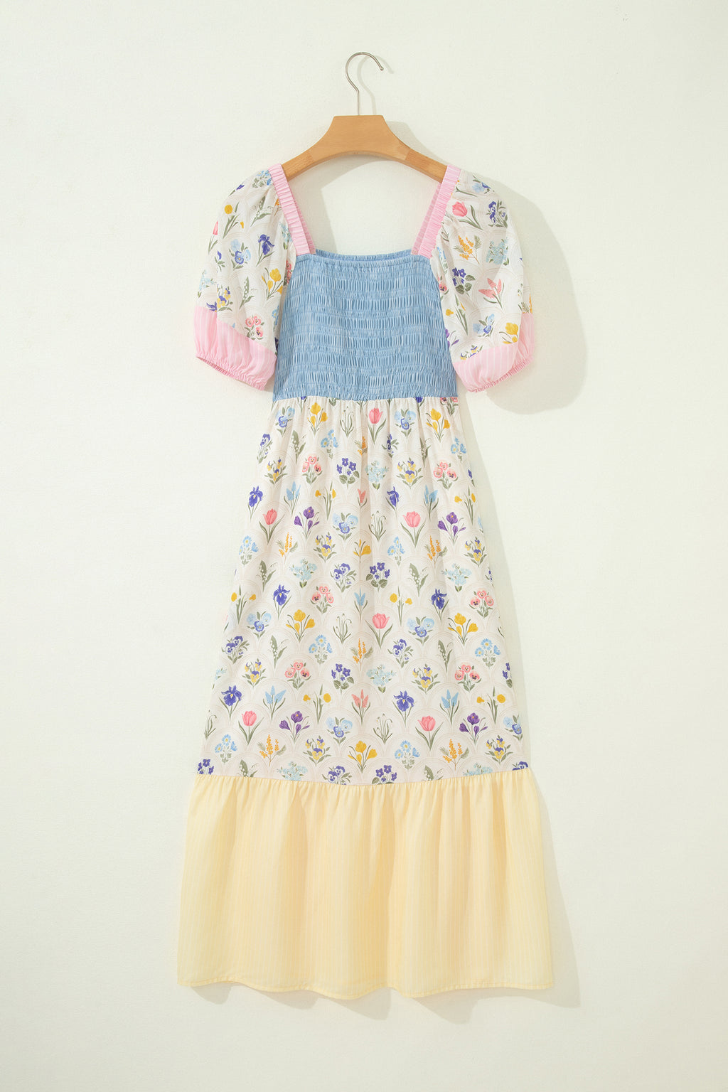 Multicolor Floral Long Dress