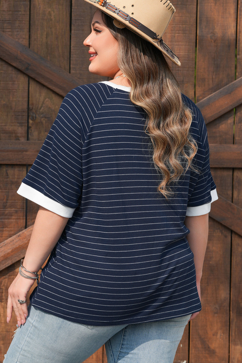 Sailing Navy Stripe Shirt