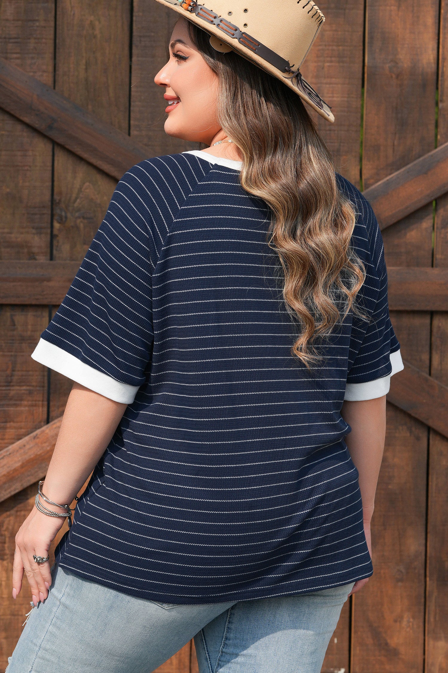 Sailing Navy Stripe Shirt