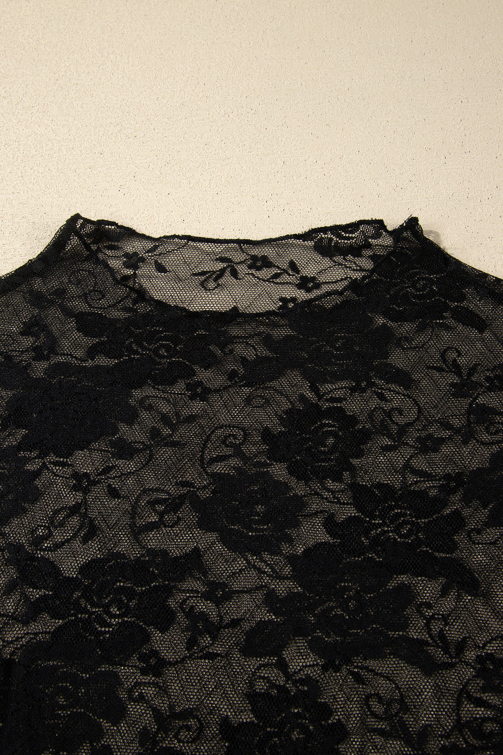 Lux Midnight Sheer Top
