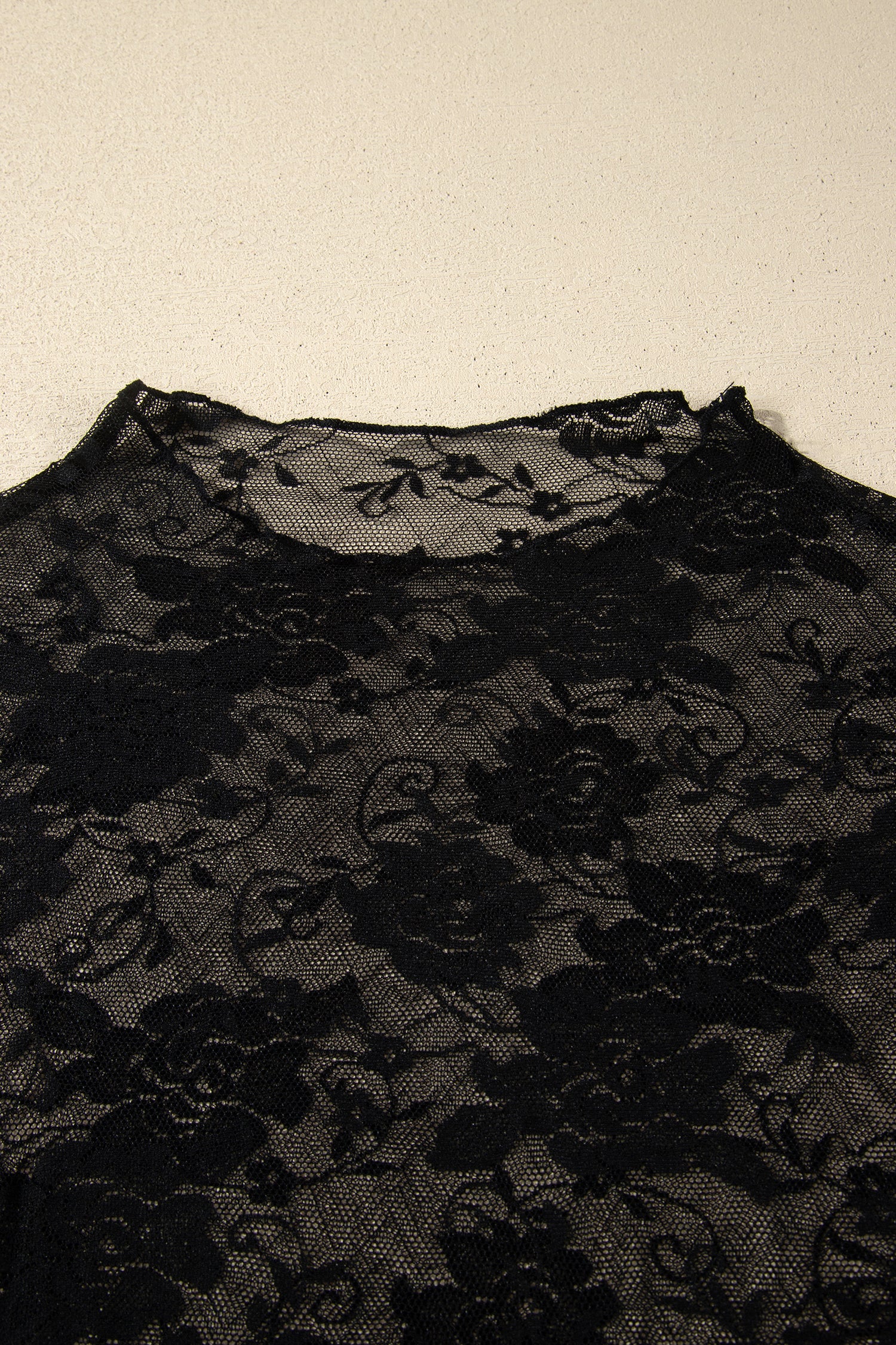 Lux Midnight Sheer Top